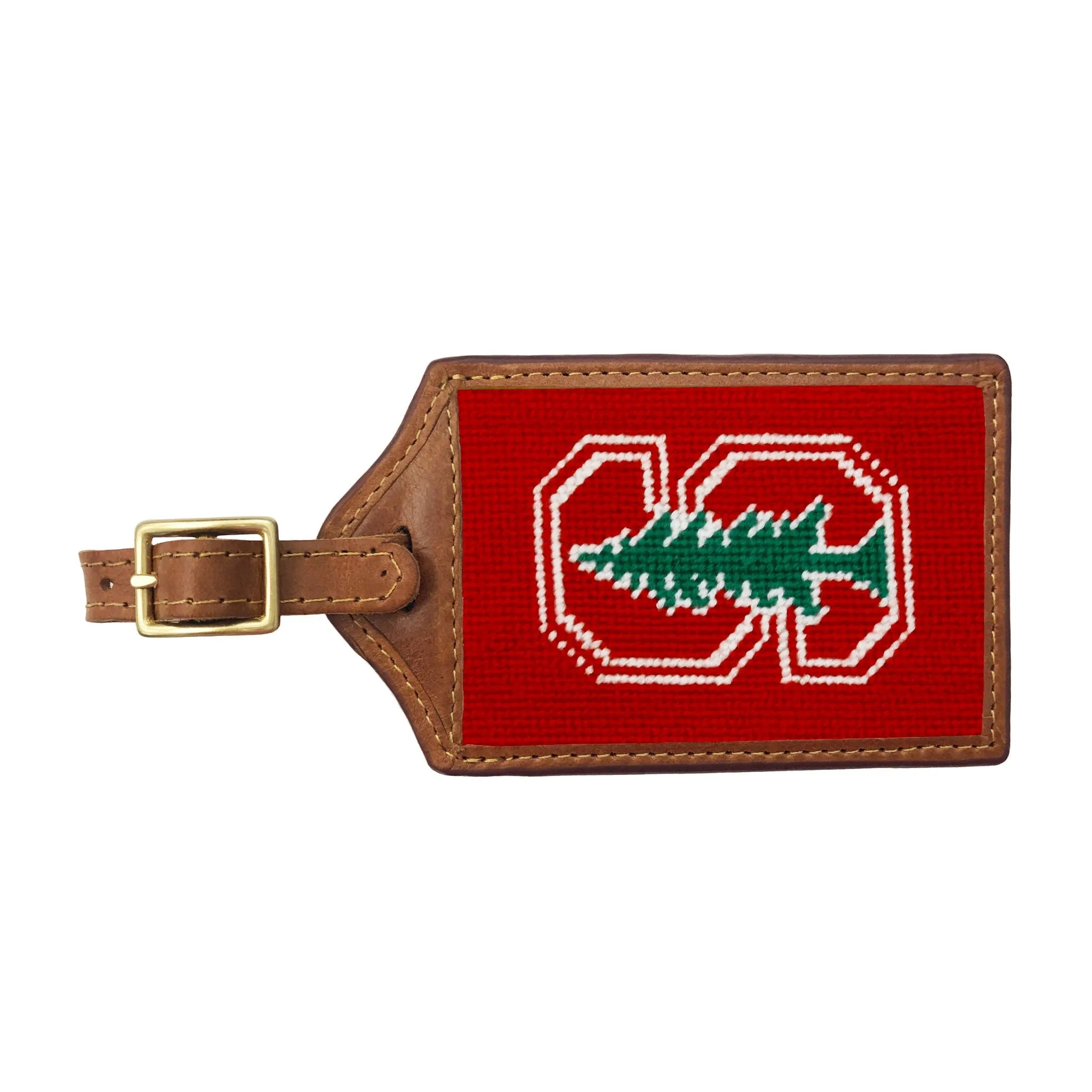 Stanford Luggage Tag (Light Garnet)