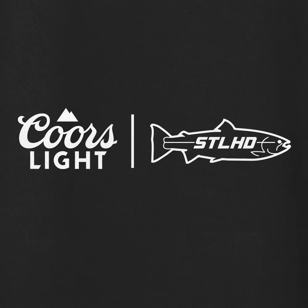 STLHD Men’s X Coors Light Throwback Premium Hoodie