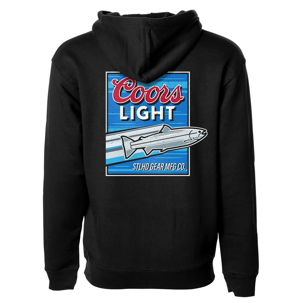 STLHD Men’s X Coors Light Throwback Premium Hoodie