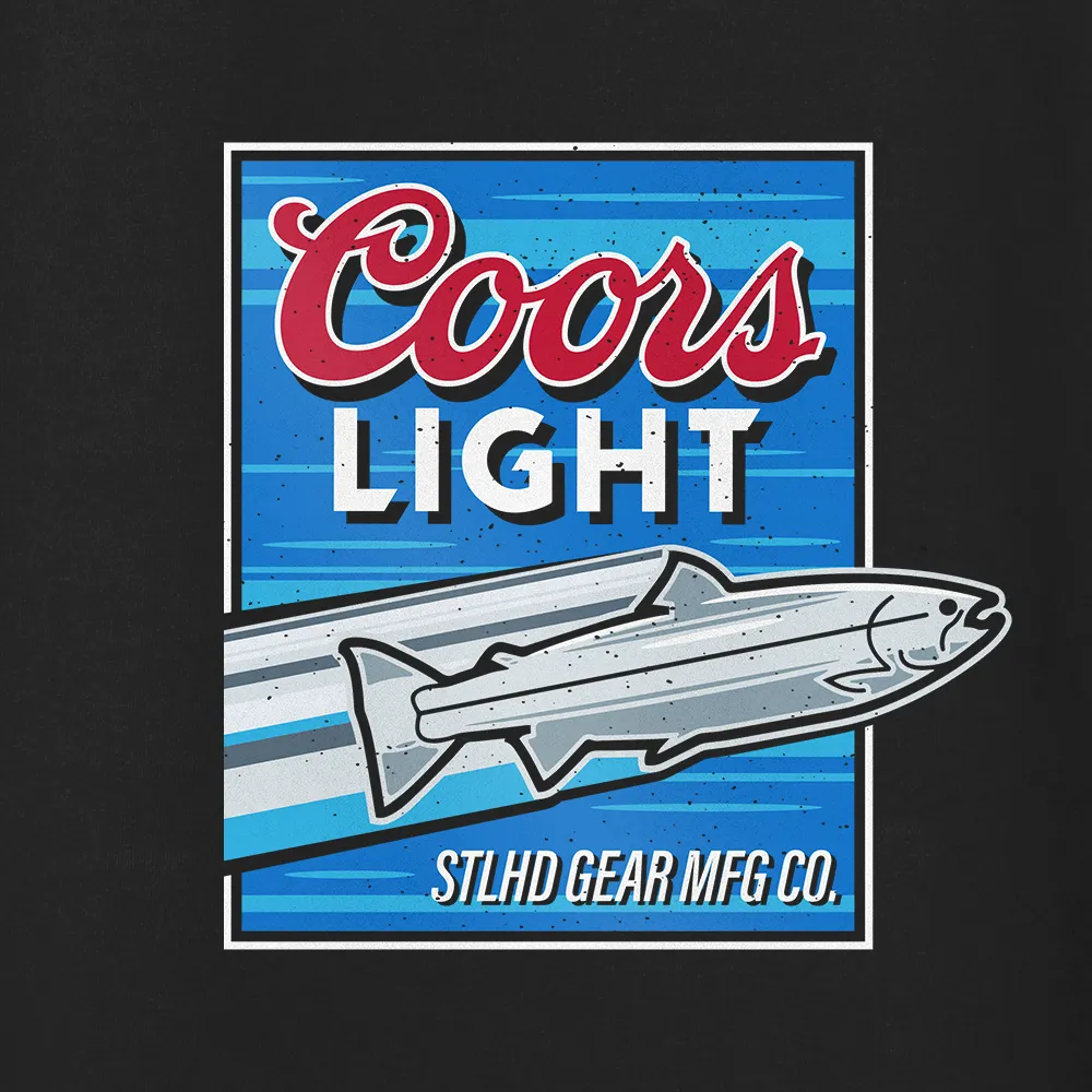 STLHD Men’s X Coors Light Throwback Premium Hoodie