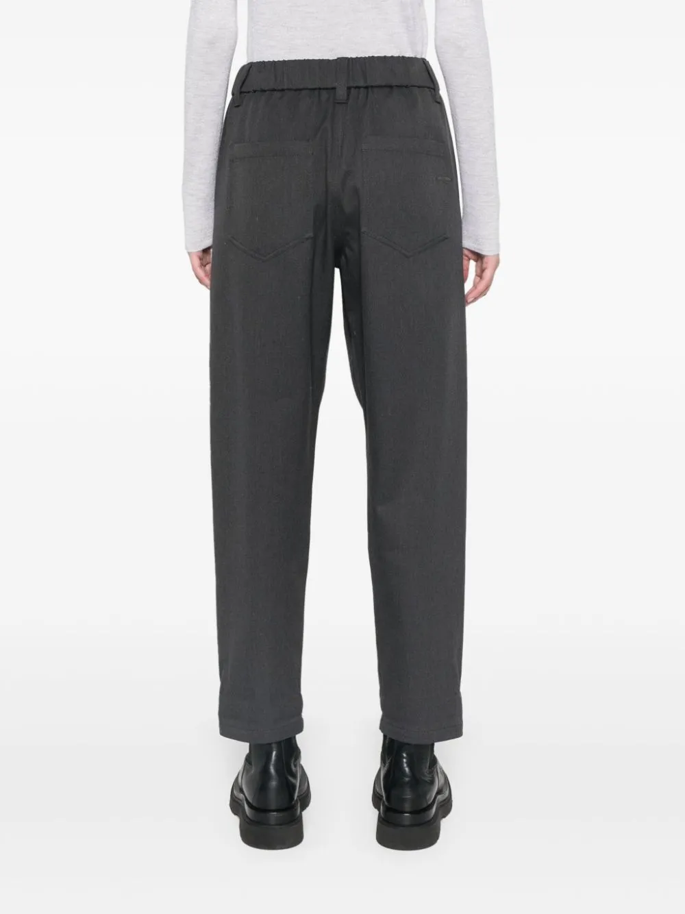 STRETCH COTTON TROUSERS