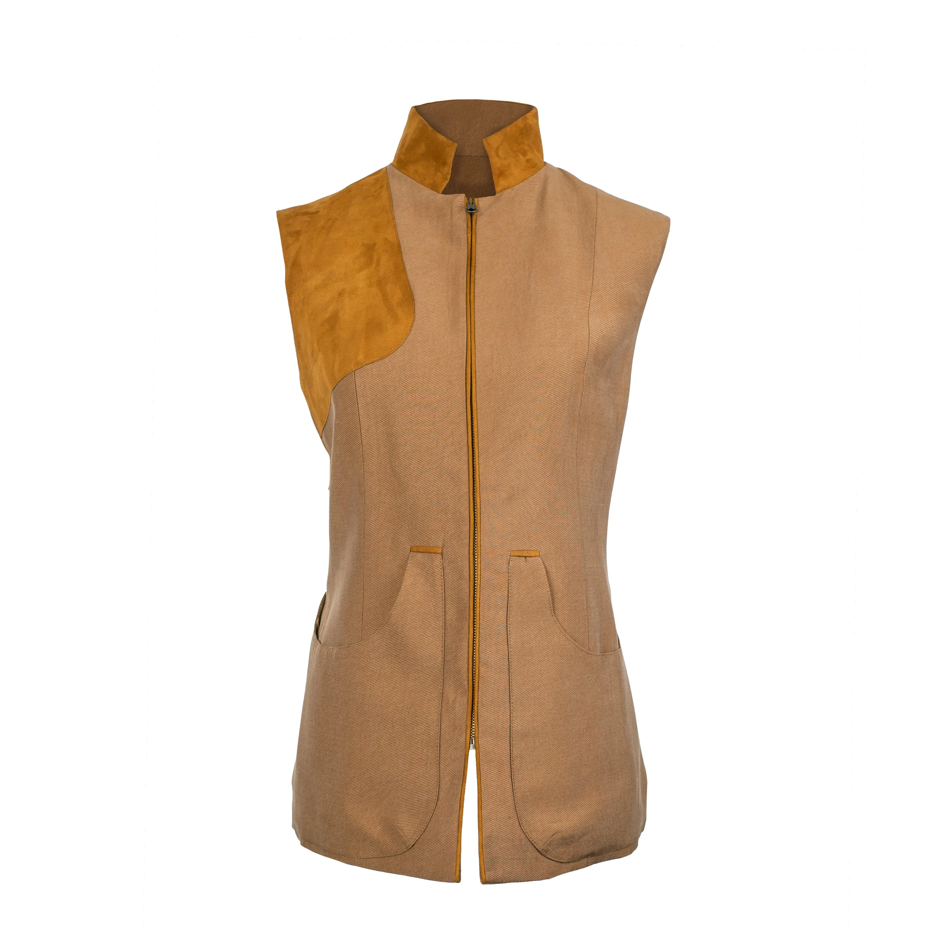 T.ba Ladies Canvas Medallion Vest