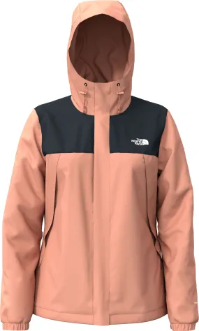 The North Face Women's Antora Jacket Rose Dawn TNF Black