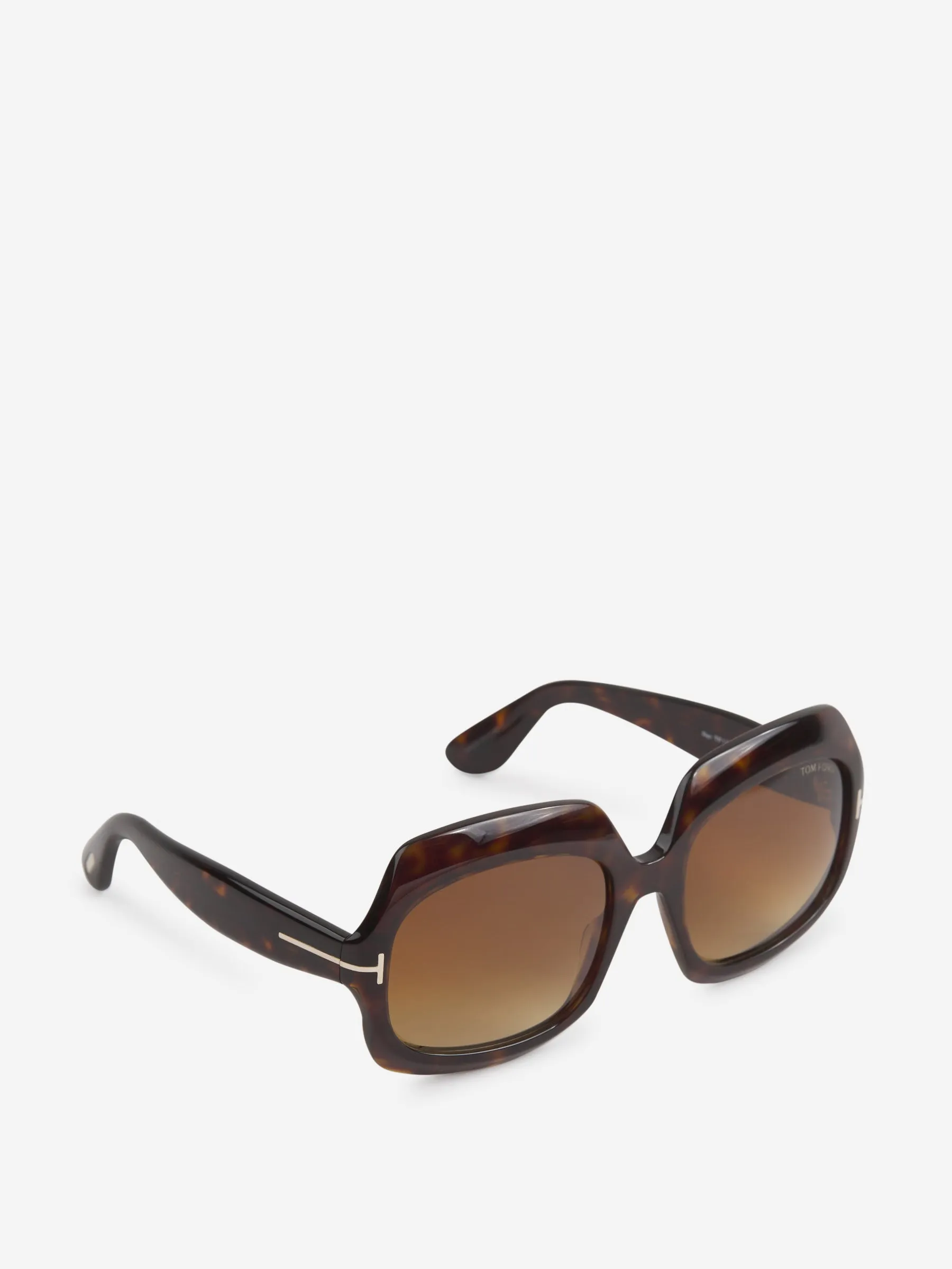 Tom Ford Ren Oval Sunglasses 