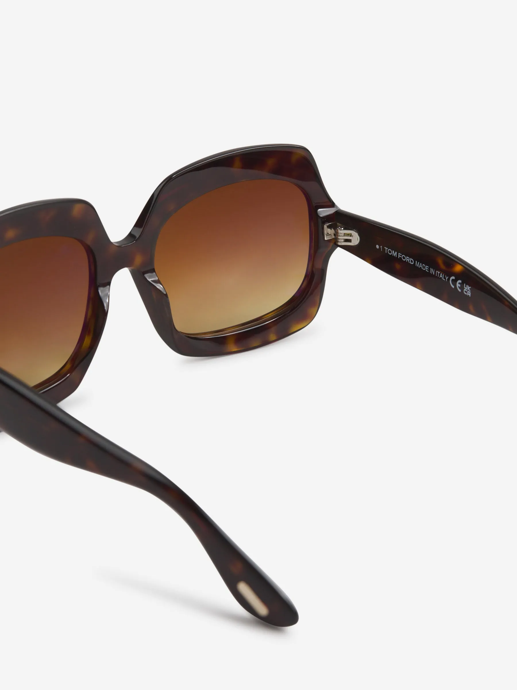 Tom Ford Ren Oval Sunglasses 