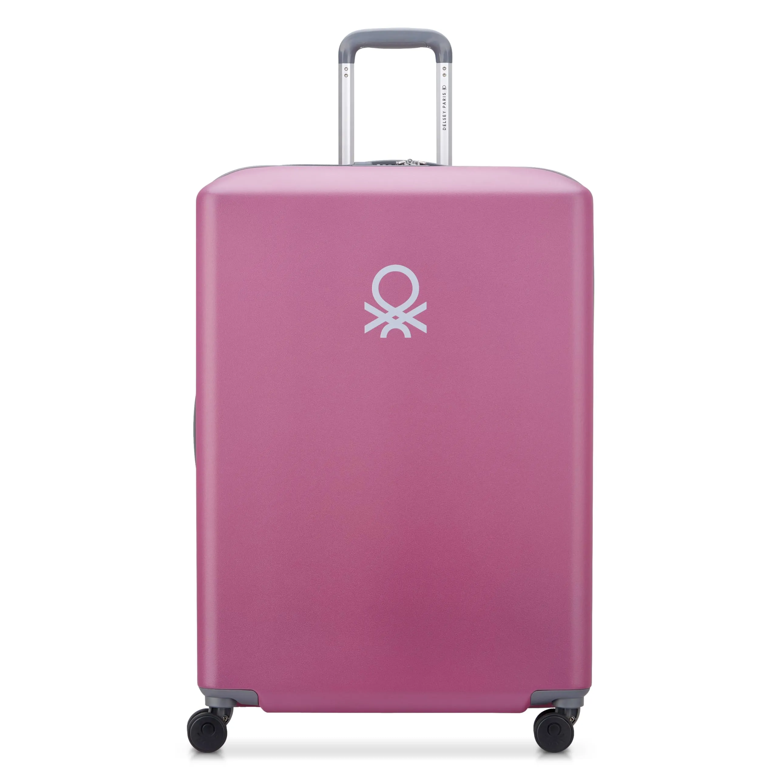 United Colors of Benetton UCB Hardside Luggage with Spinner Wheels (Checked-Large 27 Inch)  