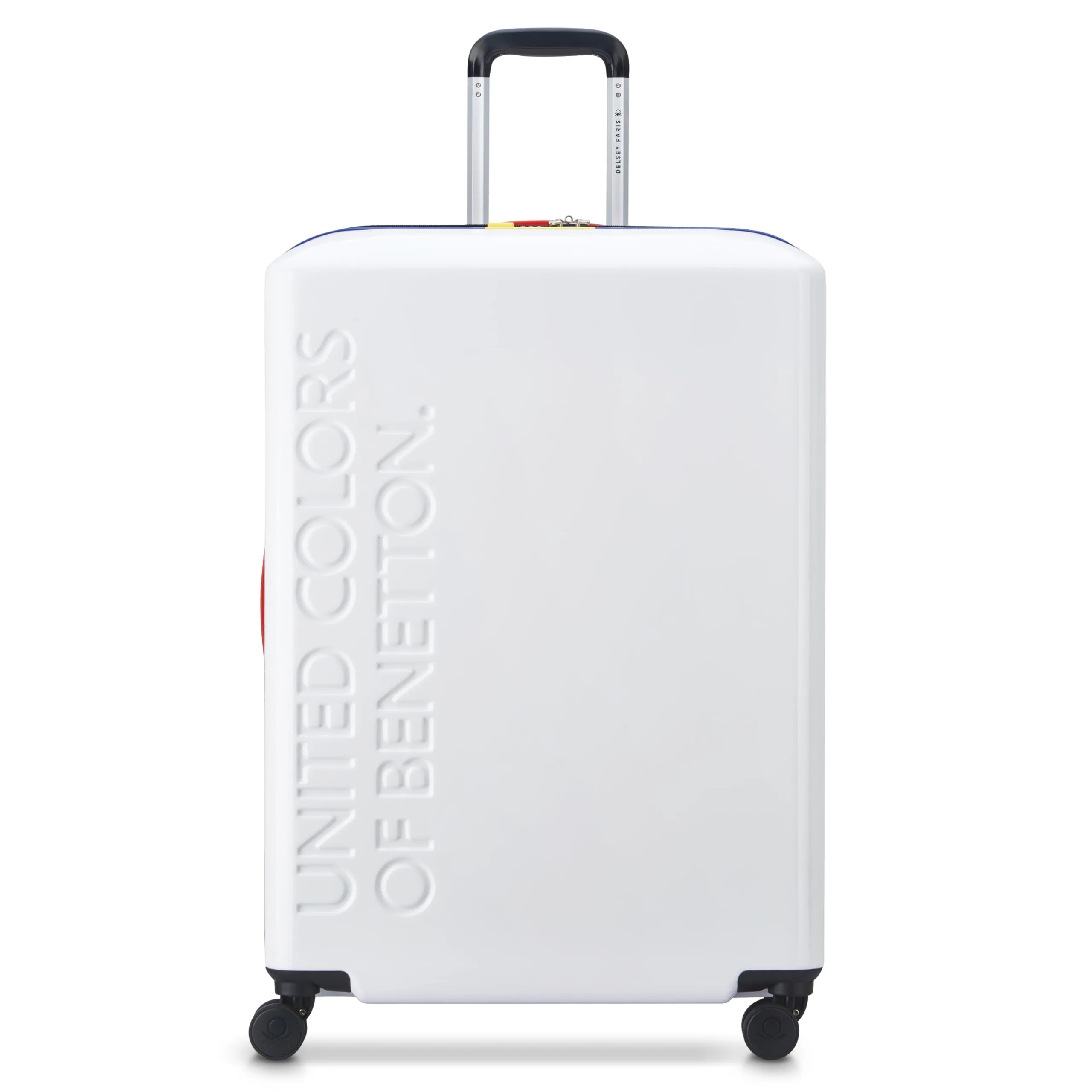 United Colors of Benetton UCB Hardside Luggage with Spinner Wheels (Checked-Large 27 Inch)  