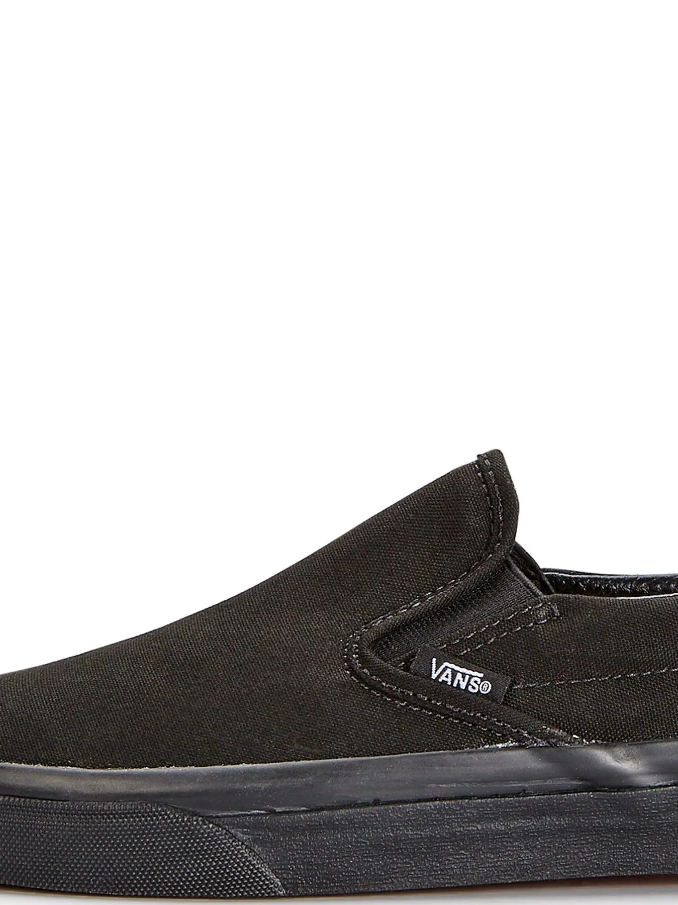 Vans Classic Slip-On Plimsolls -Black/Black