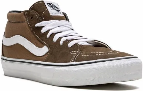 Vans x JJJJound Sk8-Mid Vault LX sneakers ''Brown