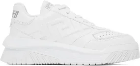 Versace White Greca Odissea Sneakers