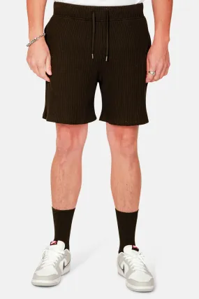 Waffle Short Black