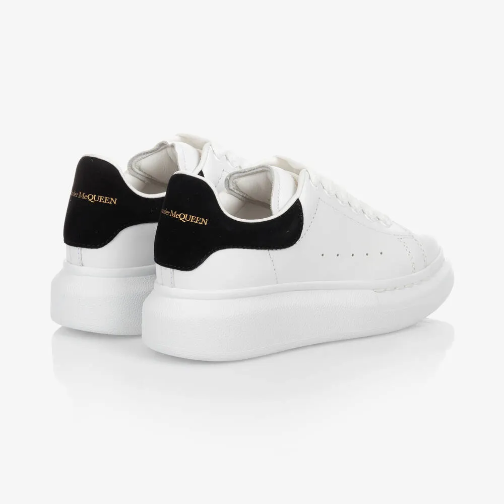 White & Black Oversized Trainers