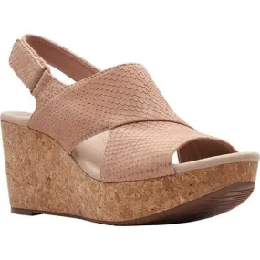 Women's | Clarks | 26149626 | Annadel Sky | Blush Nubuck